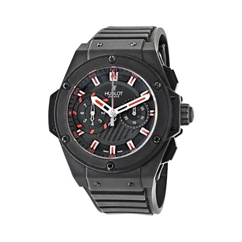 hublot foudroyante king power black magic watch|Hublot King Power .